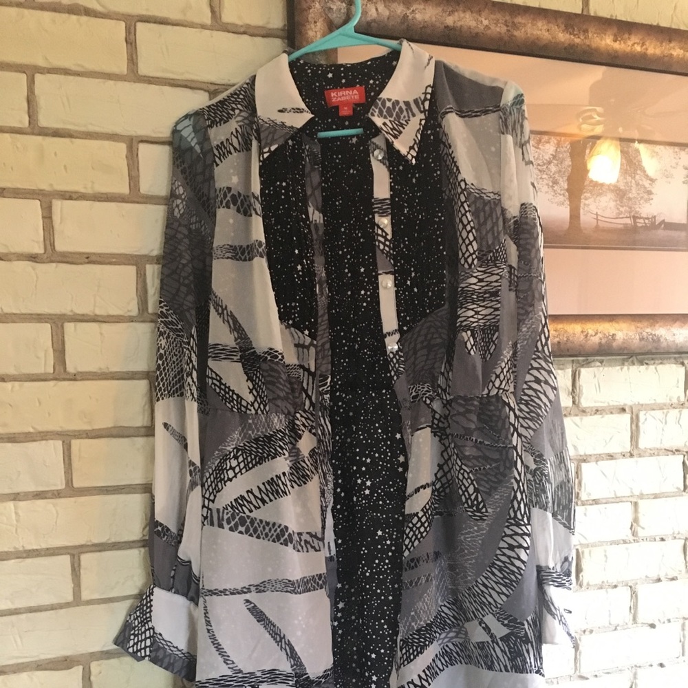 Kirna Zabete Stars and Stripes Dress